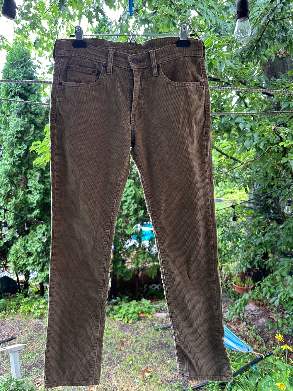 Levi's 511 Women's Brown Corduroy Bootcut Pants